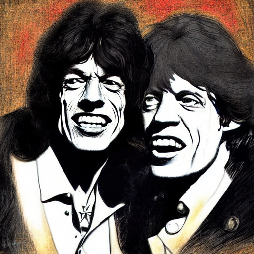 sting and mick jagger have high co-occurence scores in content and thus might be a highly relevant edge to use in entity seo -- work the edge rank man