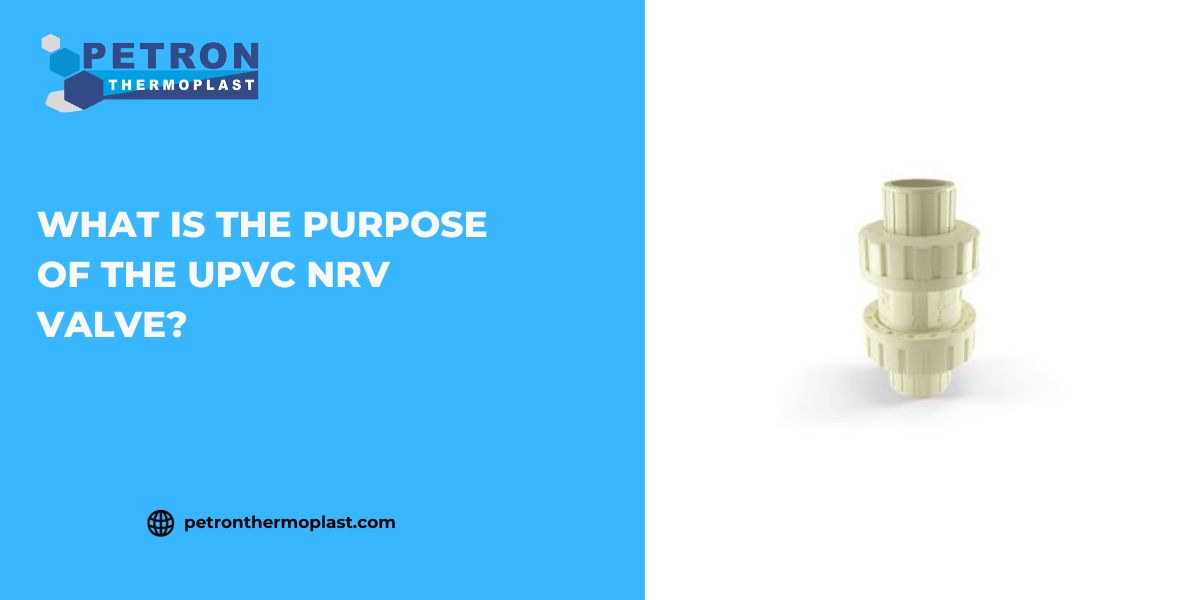 The UPVC NRV Valve, where UPVC stands for Unplasticized Polyvinyl Chloride, is a type of Non-Return Valve engineered to regulate the flow of fluids in one direction.