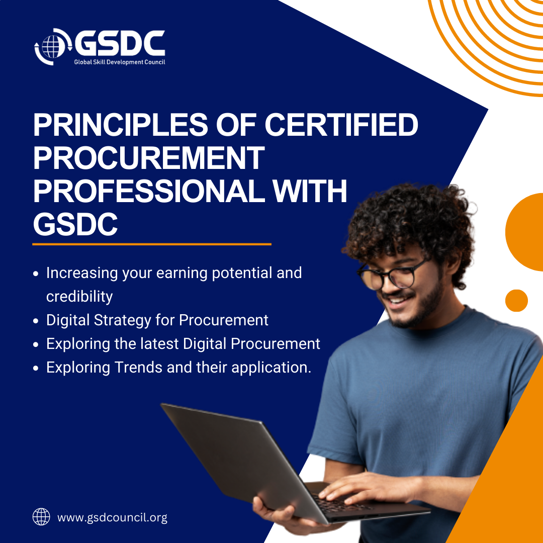PRINCIPALS OF CERTIFIED PROCUREMENT PROFESSIONAL WITH GSDC!