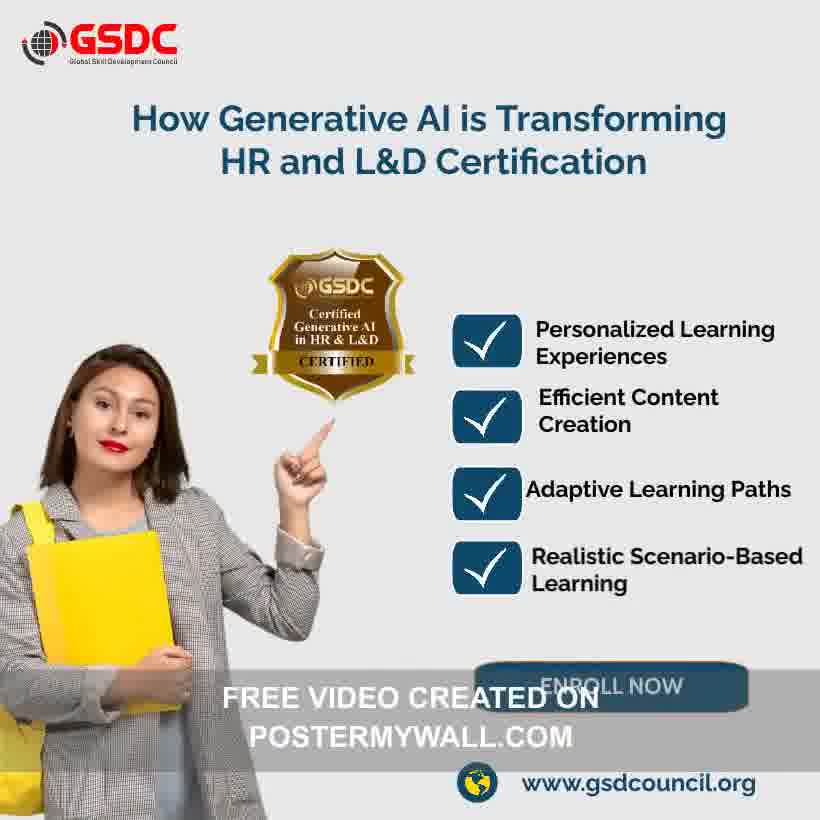 How Generative AI is Transforming HR and L&D Certification