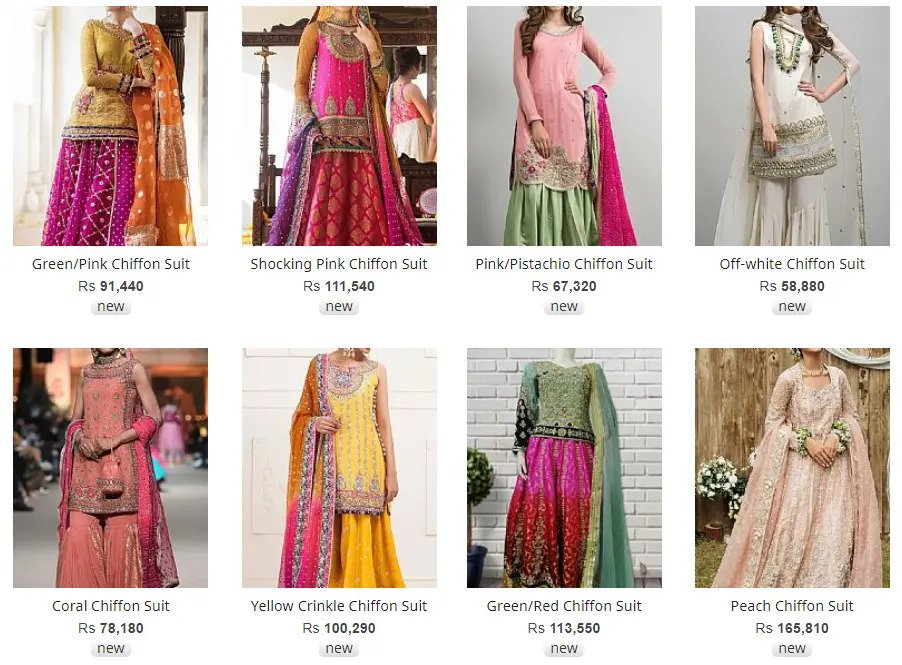 Pakistani Embroidery Clothes in the USA
