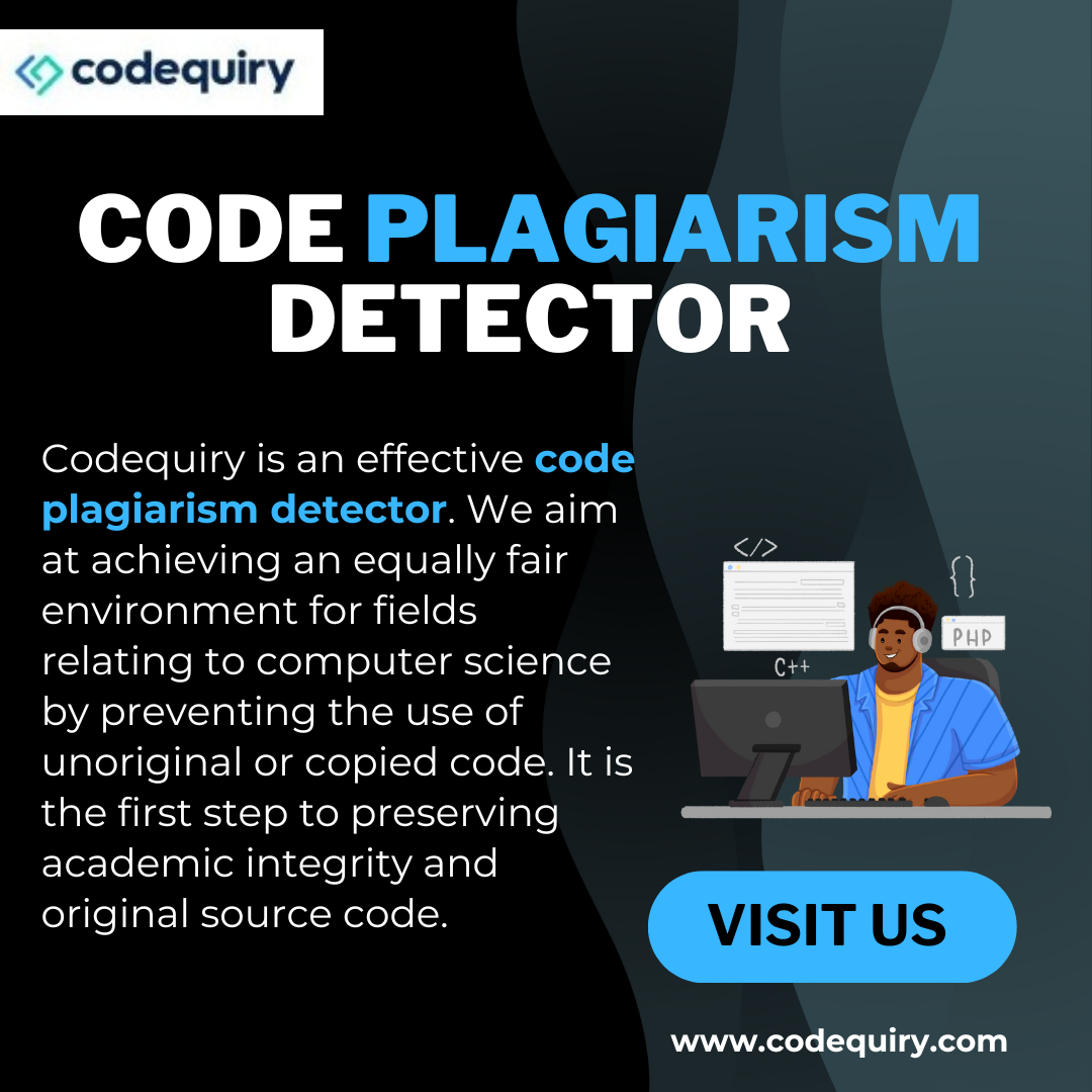 Codequiry: Trusted Code Plagiarism Detector to help you in checking code.