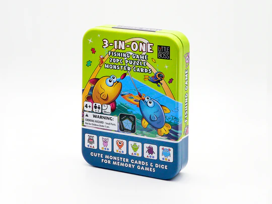 Keep Your Kids Engaged With Educational and Fun 3 In 1 Fishing Game