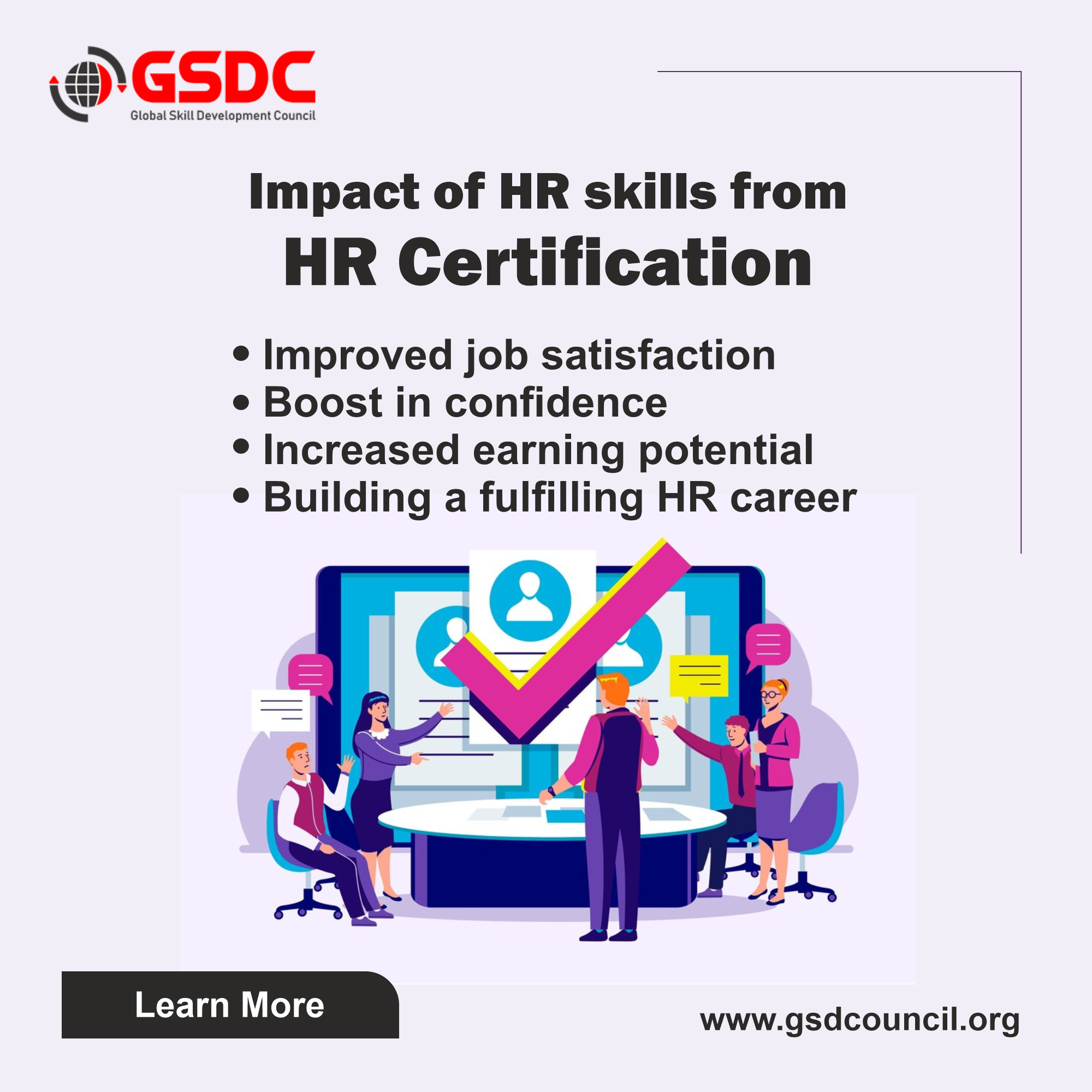 Impact of HR skills from HR Certification