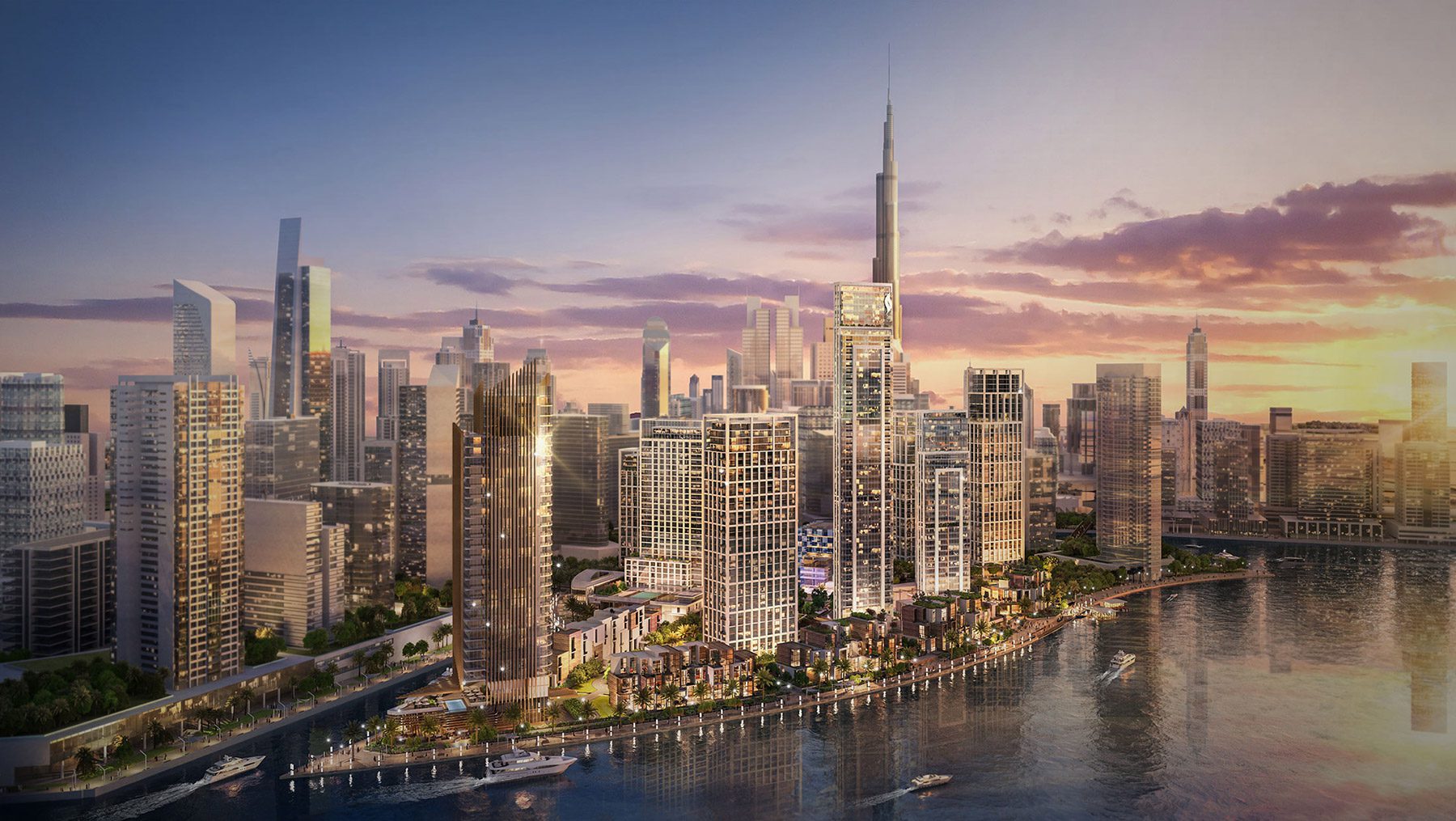 Photo of UAE landscape where luxury residential projects in Dubai are available for sale