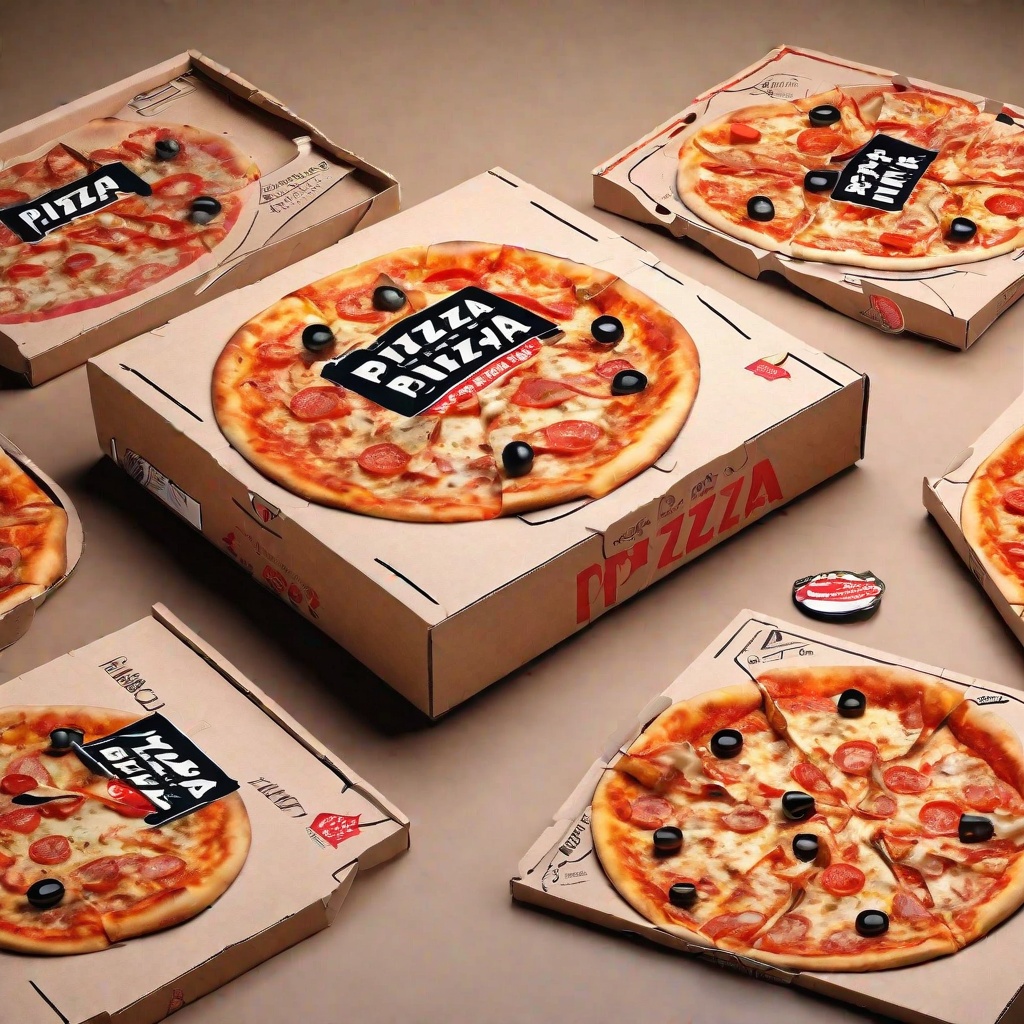 How many 8-inch pizza boxes come in a bundle?