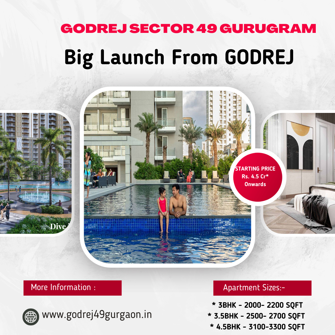 Godrej Sector 49 Gurgaon: Resort Theme Based Project