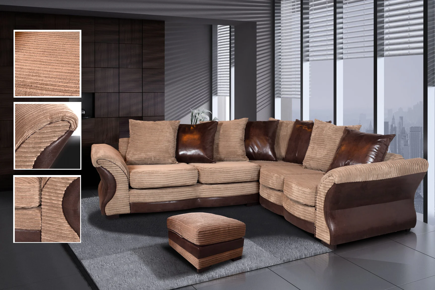 What Makes Fabric Corner Sofas an Ideal Choice for Stylish and Functional Living Spaces