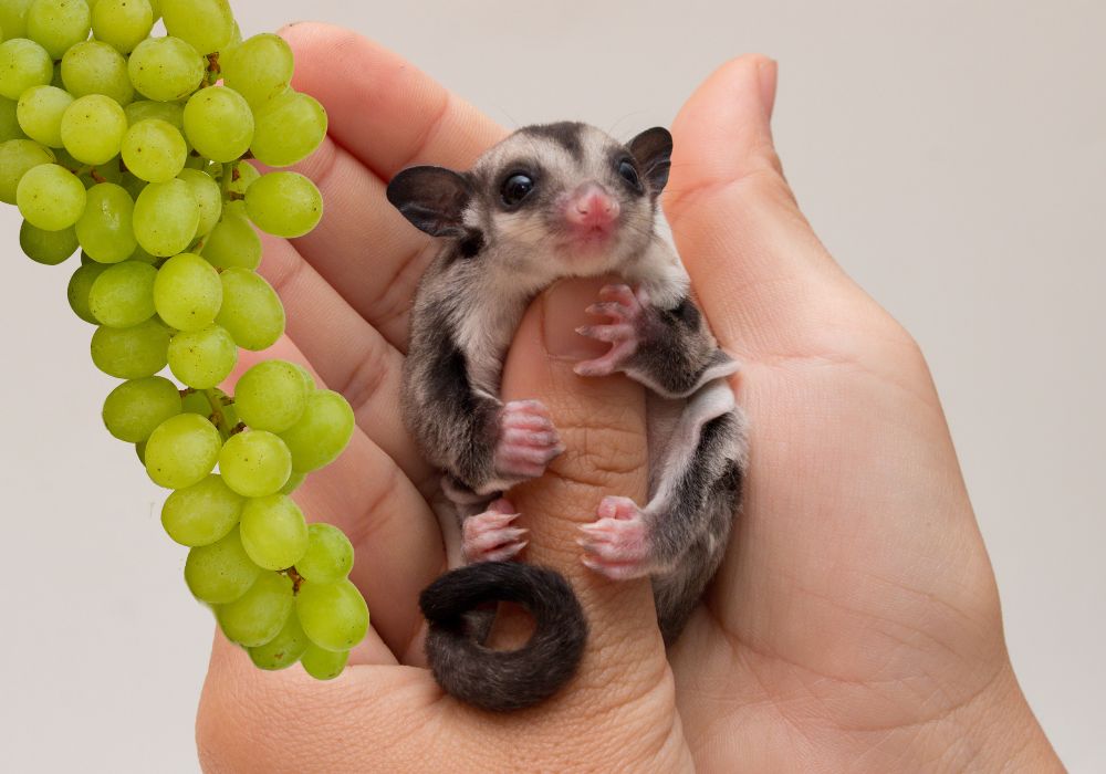 The Benefits of Feeding Grapes to Sugar Gliders