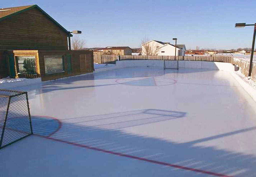 Exploring the Advantages of a Backyard Synthetic Ice Rink and the Convenience of Portable Skate Sharpening Machines