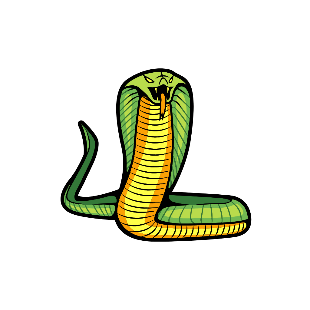 Snake Clipart Dynamic Design
