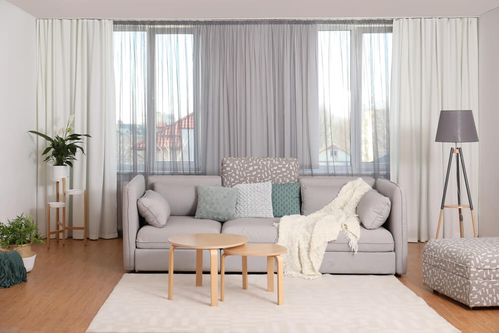 12. Budget-Friendly Curtains or Drapes