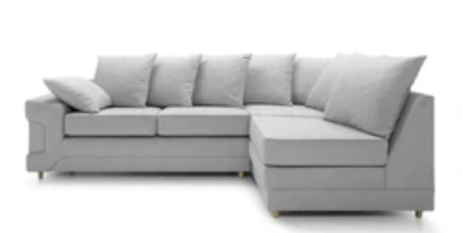 Transform Your Living Space with a Stylish Fabric Grey Corner Sofa
