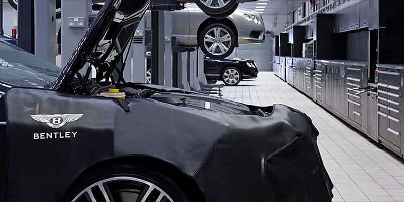 Bentley Repair Craftsmanship at Desire Auto Services in Dubai