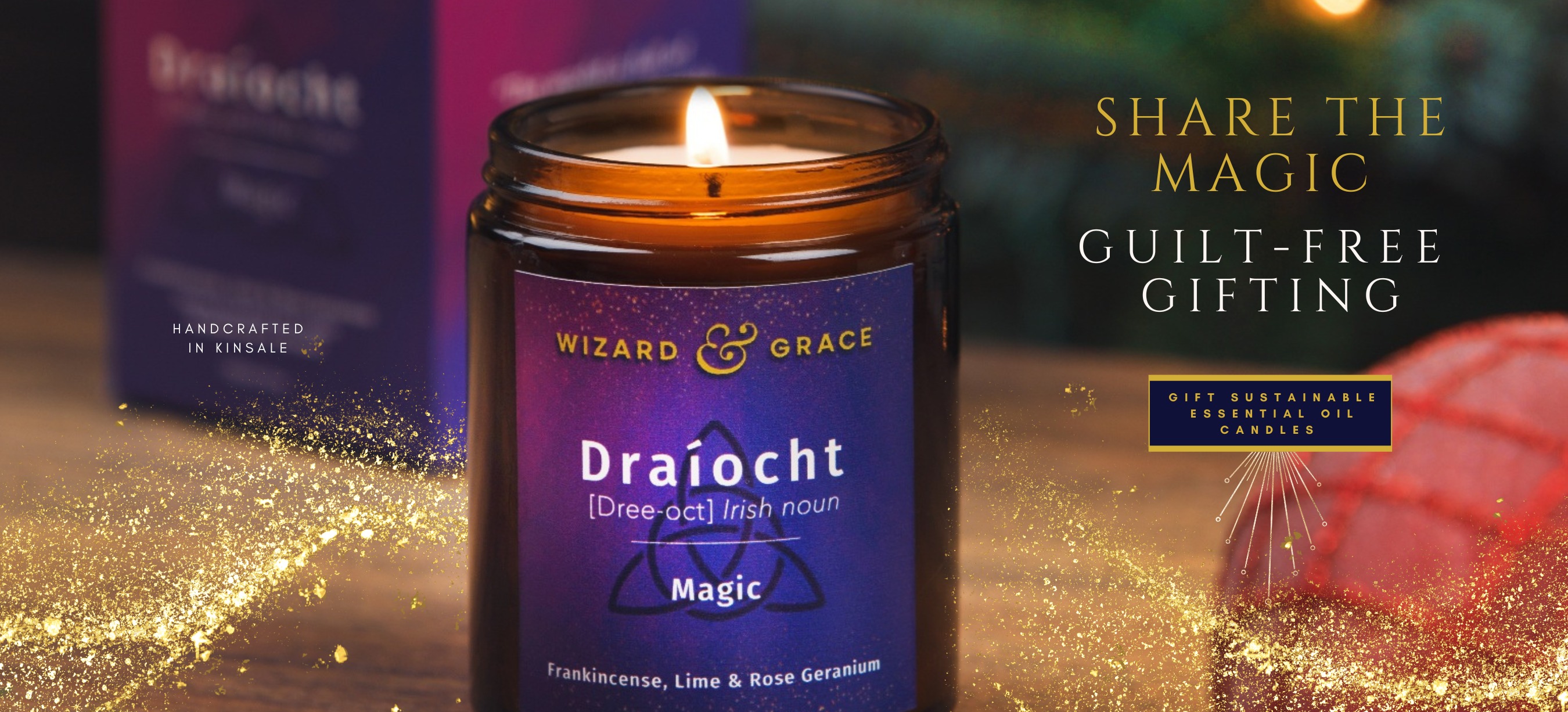 Enhance Your Ambiance: Embrace the Essence of Ireland with Exquisite Candles Made from Essential Oils
