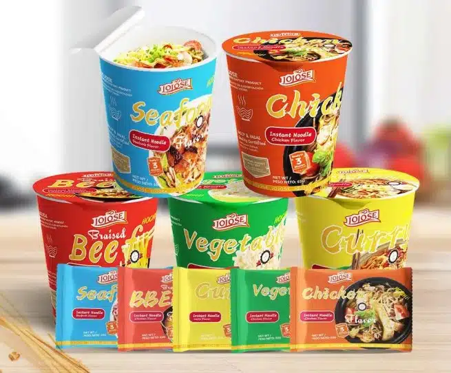 Are instant noodles healthy, and how do you make them a healthier option?
