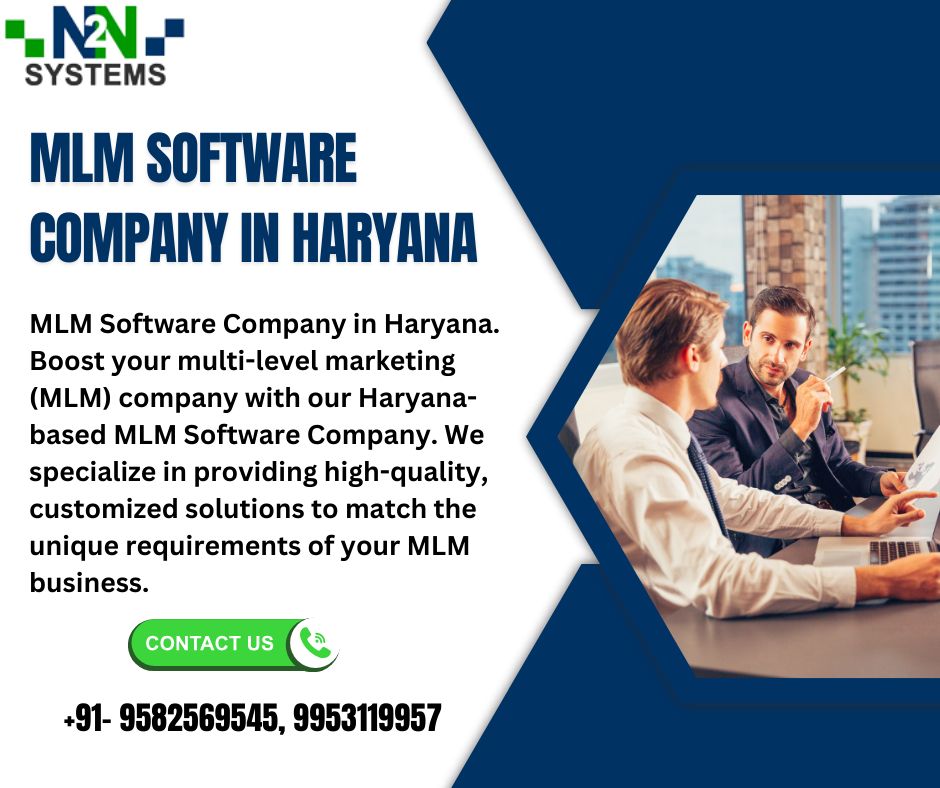 MLM Software Company in Haryana: Boosting Your Network Marketing Success