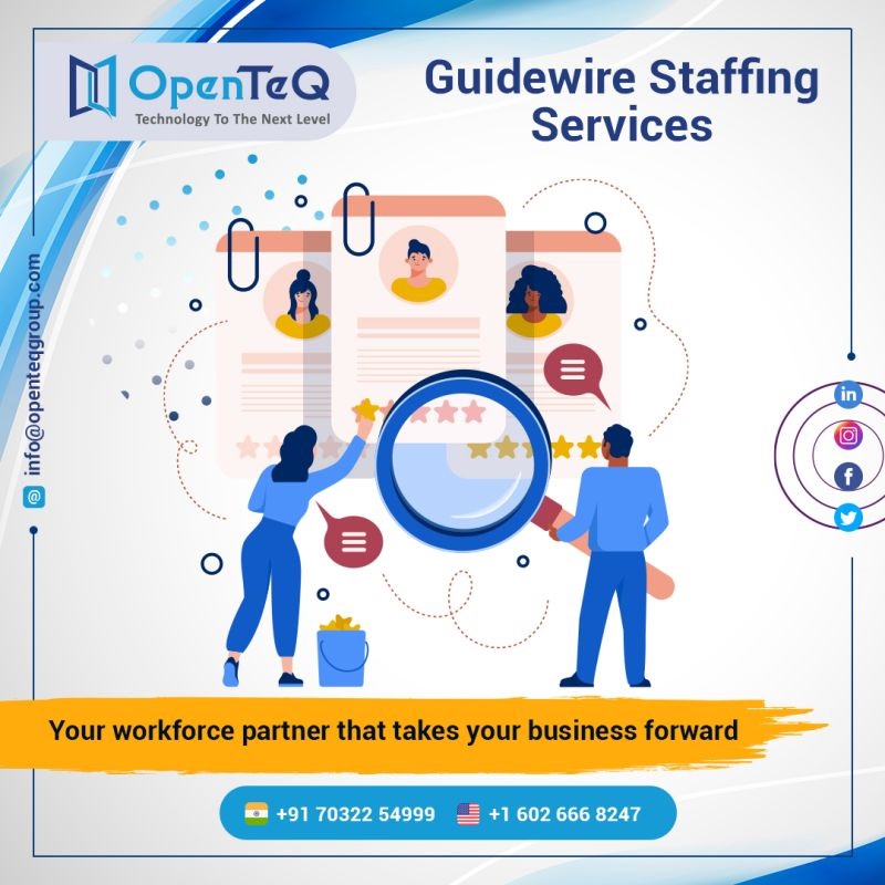 Guidewire staffing in India