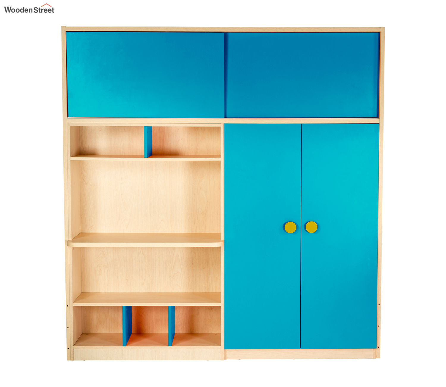 Organize Your Child's Room with Wooden Street's Kid's Wardrobes!