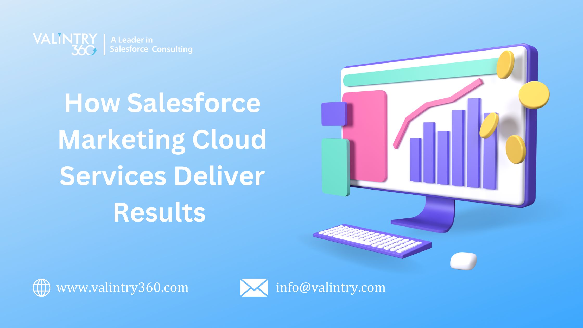 How Salesforce Marketing Cloud Services Deliver Results – VALiNTRY360