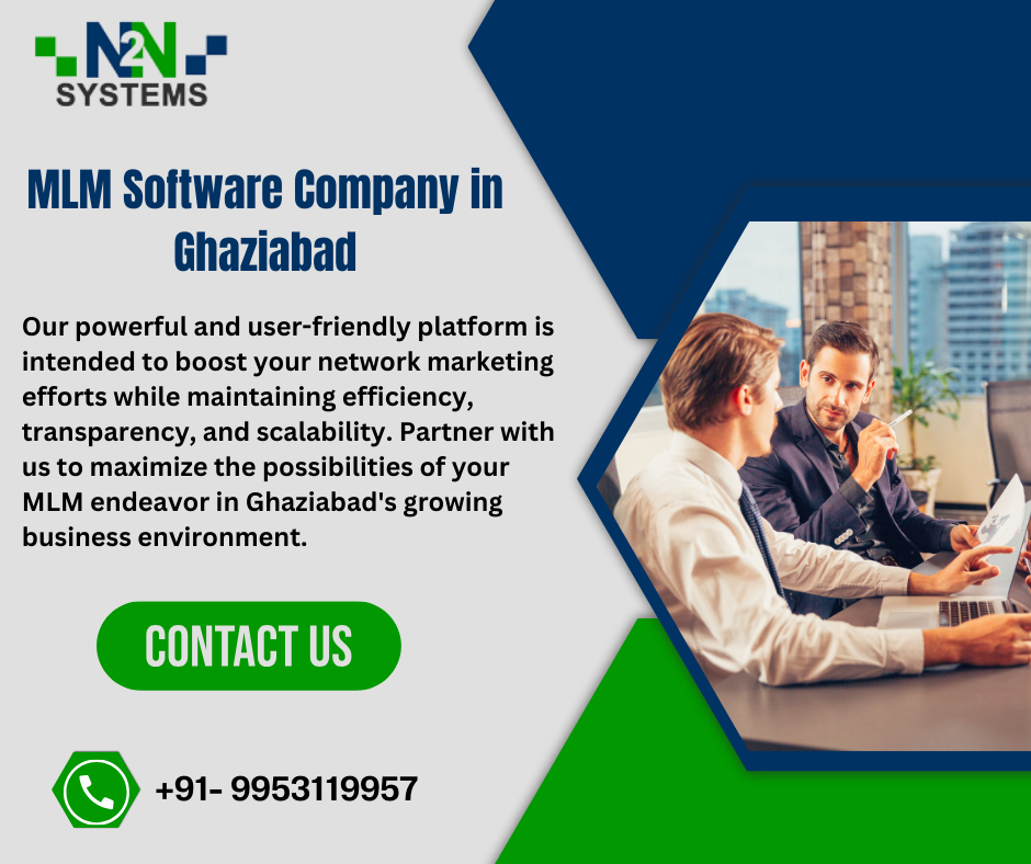 Empowering Growth: Unleashing the Potential of Our MLM Software Company in Ghaziabad