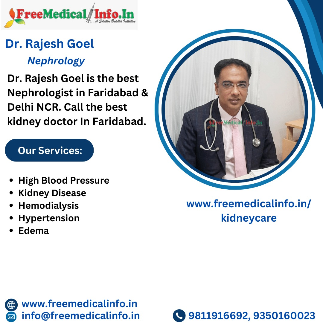 Discover the Best: Faridabad's Top 10 Nephrology Specialists - Your One-Stop Shop for Expert Kidney Care and Comprehensive Solutions!