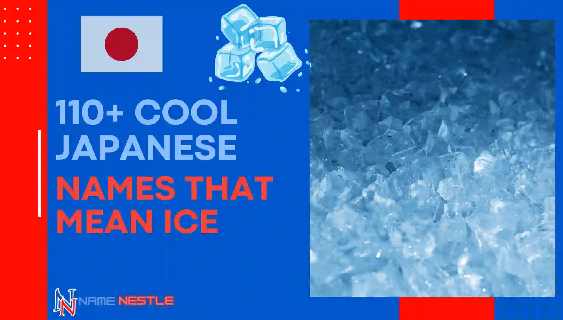 Chill Vibes: Japanese Names That Mean Ice