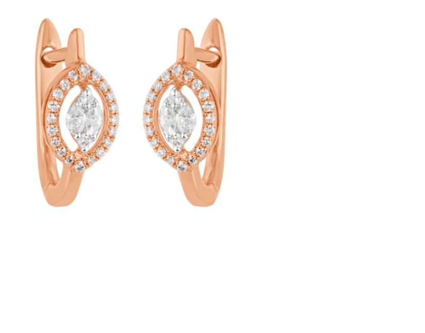 Gifts of Elegance: Discover the Timeless Charm of Rose Gold Diamond Earrings