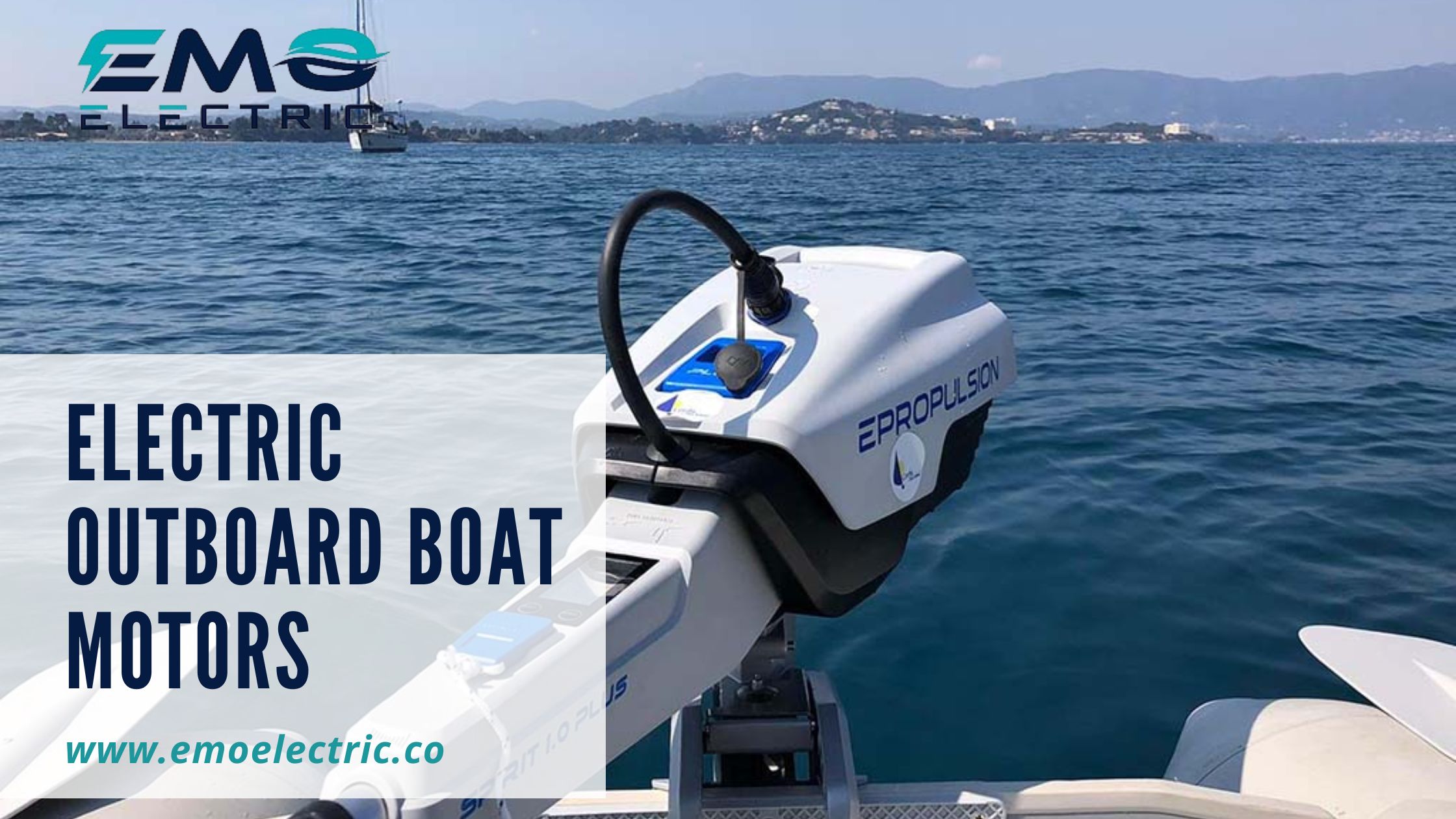Electronic dwells the future of boating - EMO Electric