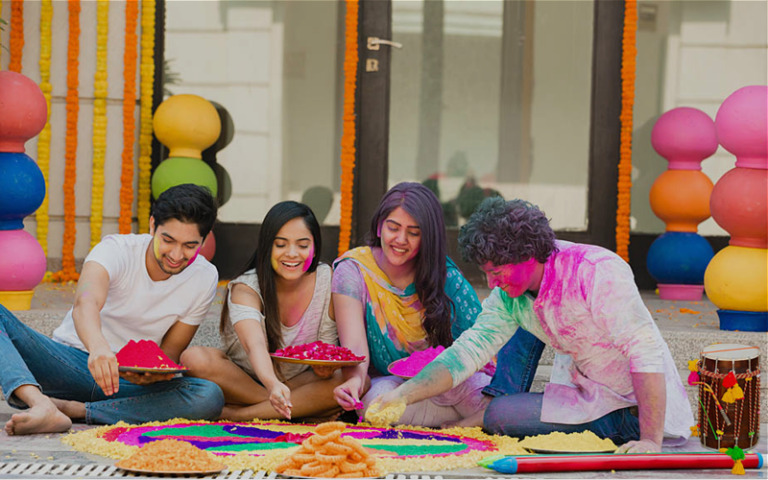 20 Best Holi Decoration Ideas To Add A Colorful Vibe To Your Homes