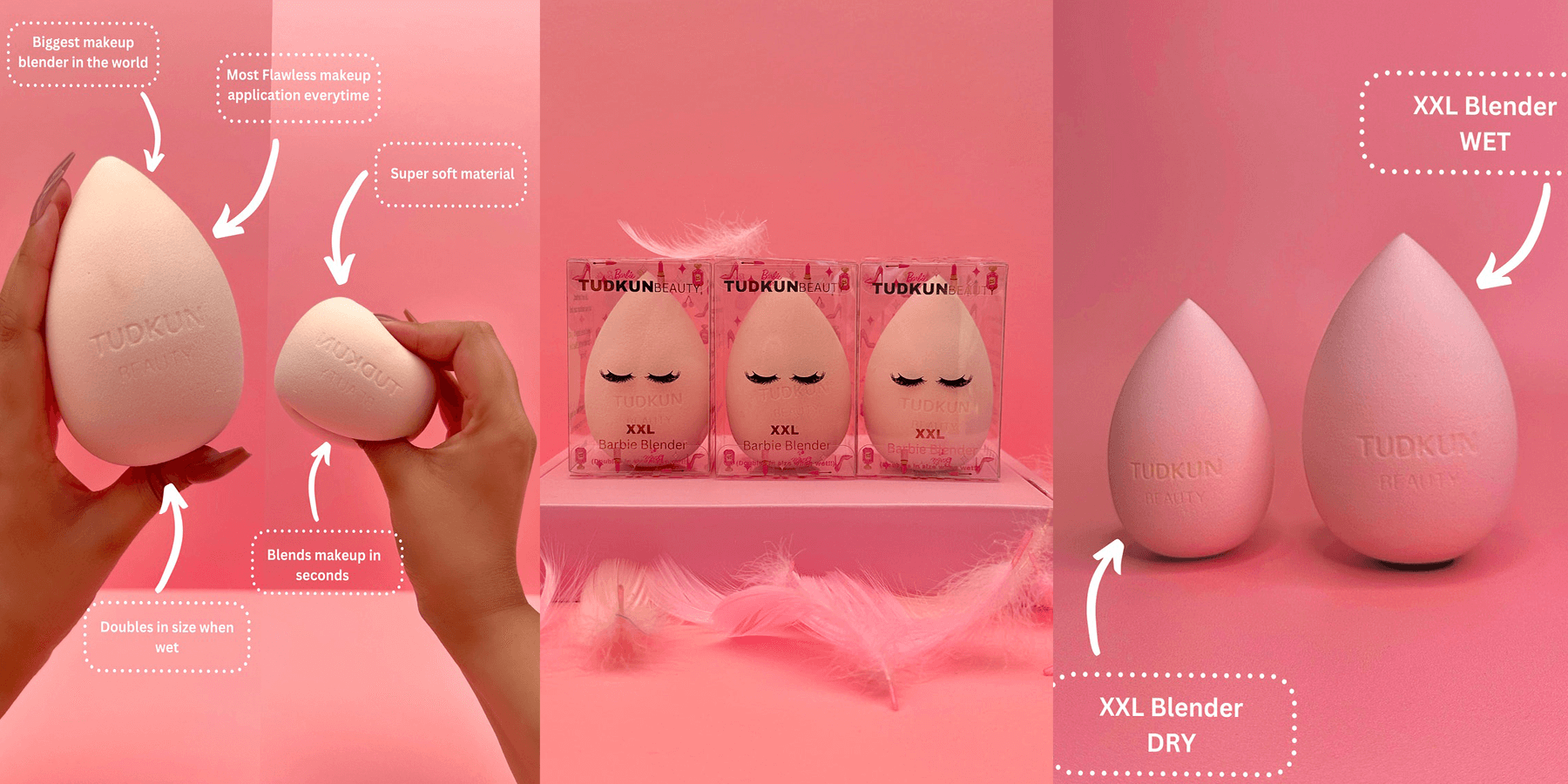 Achieve seamless makeup application with the Ultimate Beauty Blender Sponge.