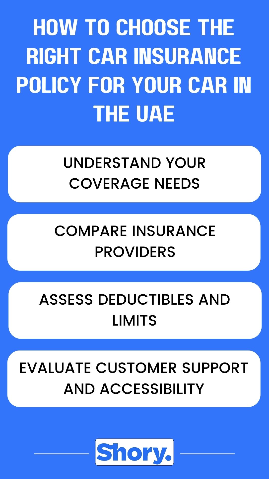 How to Choose the Right Car Insurance Policy for Your Car in the UAE