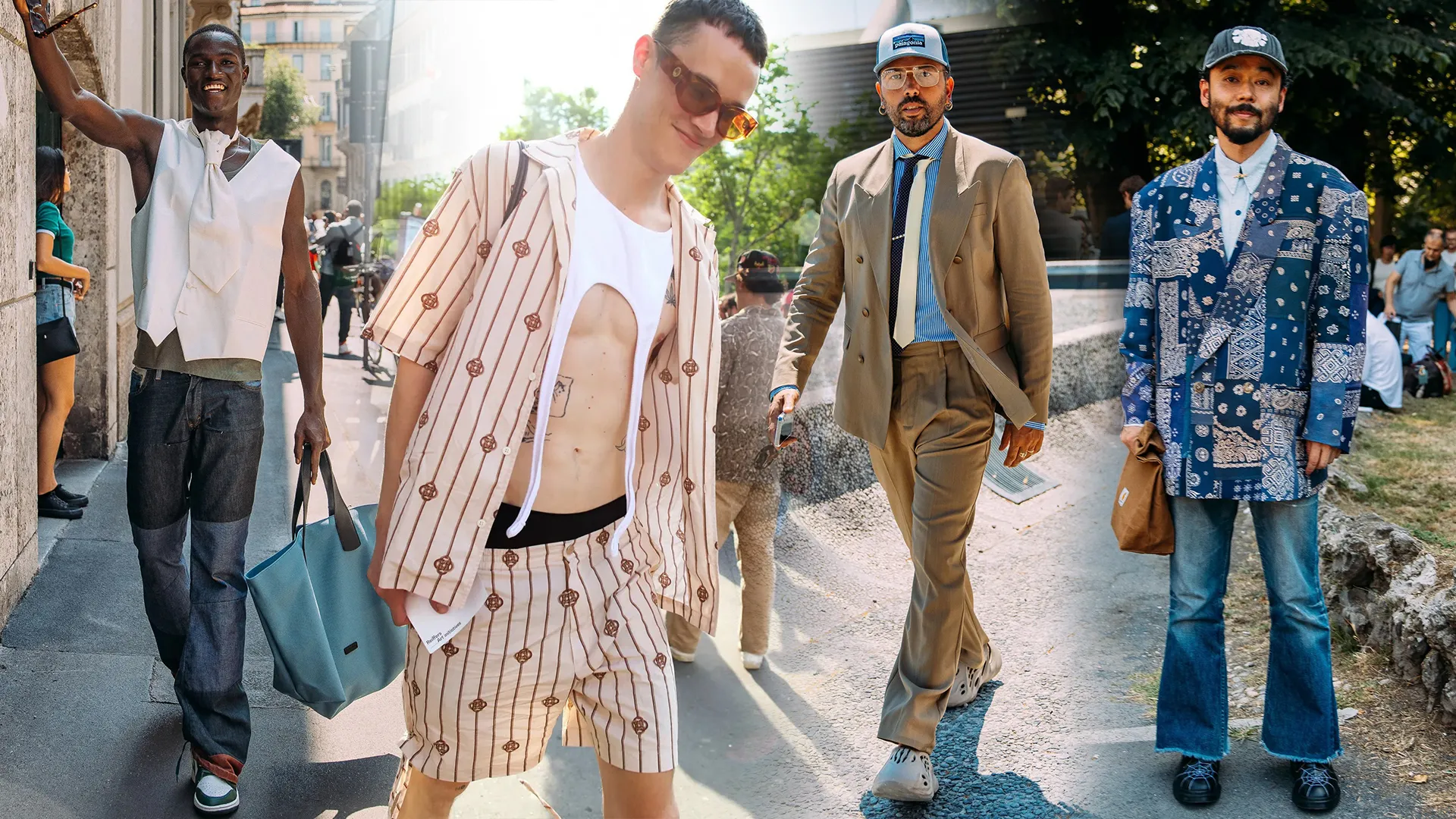Male Street Fashion Trends for Spring 2024 Menswear
