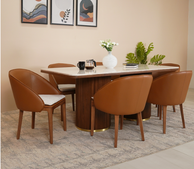 Buy Stylish Dining Table Sets with wooden street