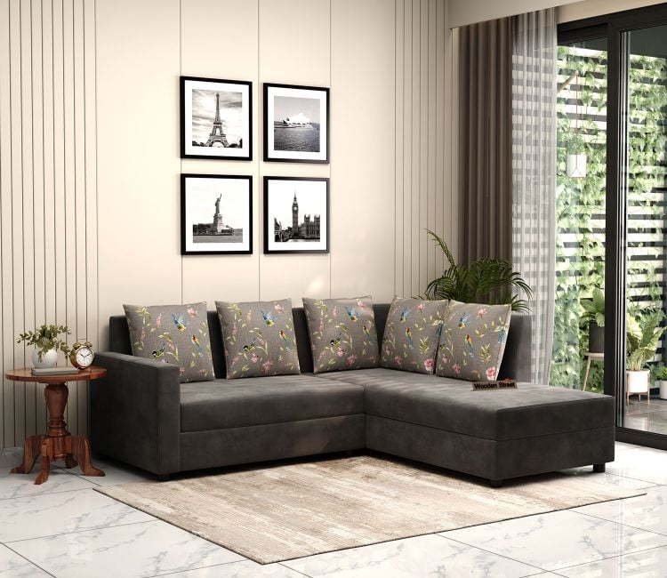 Transform Your Living Space with a Stylish L-Shape Sofa from Wooden Street