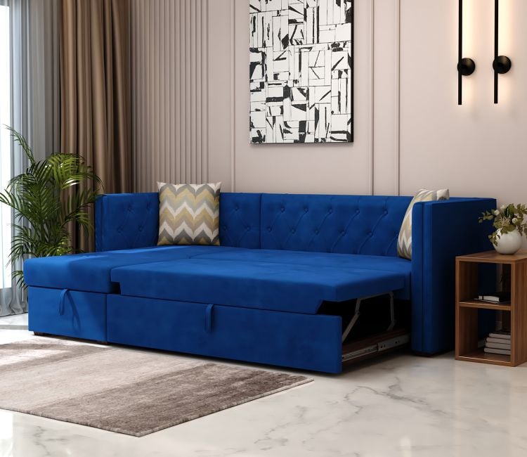Maximizing Space Efficiency with Wooden Street's Sofa Cum Bed