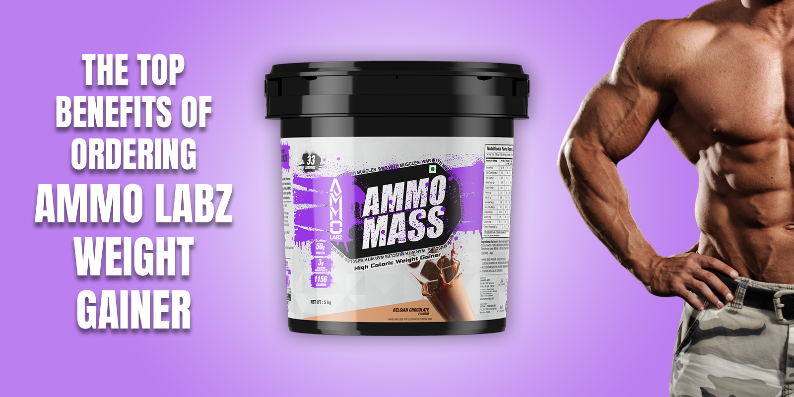 The Top Benefits of Ordering Ammo Labz Weight Gainer