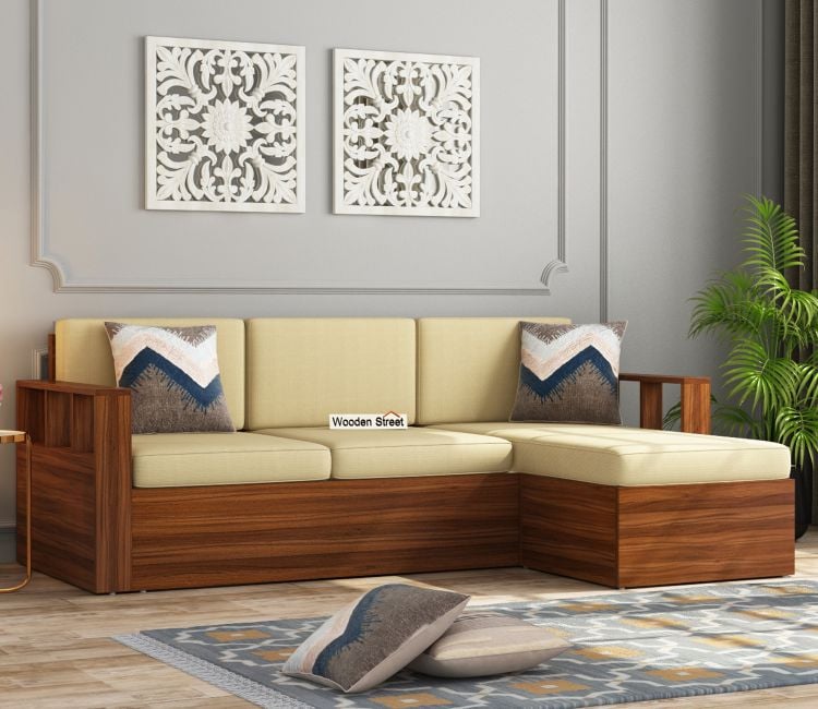 Elevate Your Living Room with Affordable L-Shape Sofas from Wooden Street