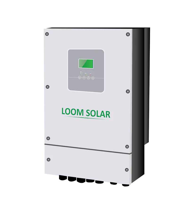 What are the types of solar inverters?