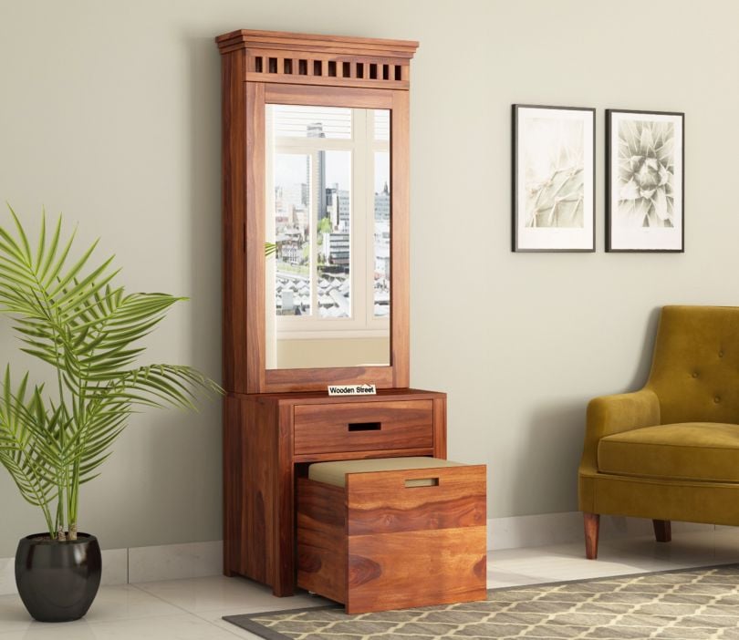 Elevate Your Dressing Experience with Wooden Street's Exquisite Dressing Tables!