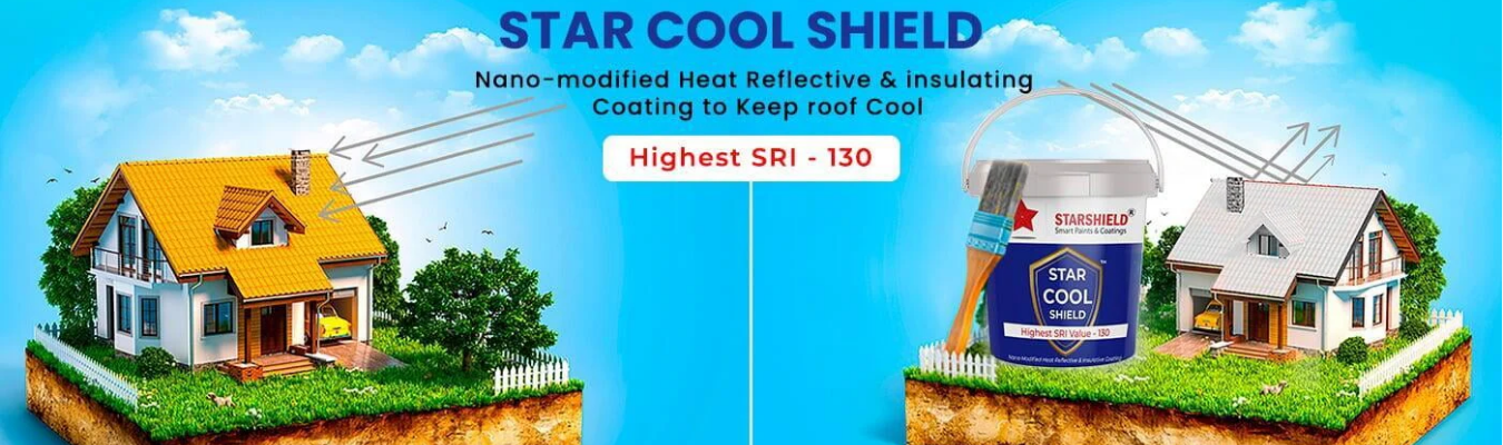 Star Cool Shield Heat Reflective Paint