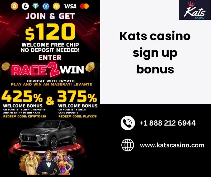 Kats casino sign up bonus
