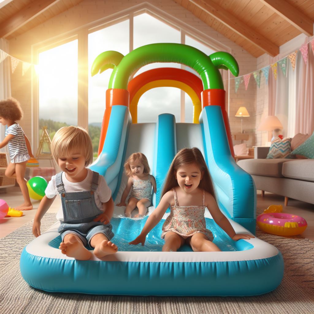 Creative Ways to Use Inflatable Water Slides with Toddlers