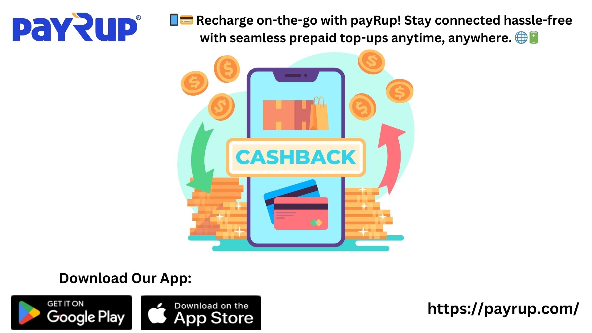 Effortless Connectivity: Recharge Anytime with payRup