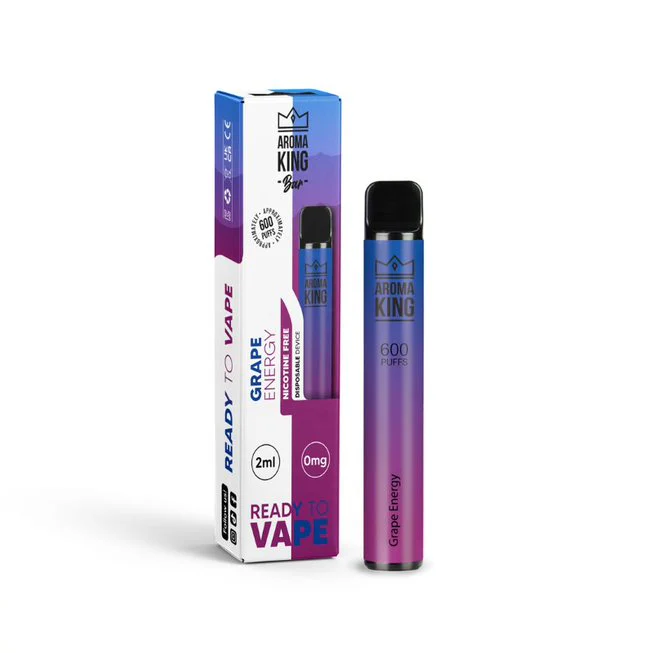 Energize with Grape: Aroma King Disposable Vape
