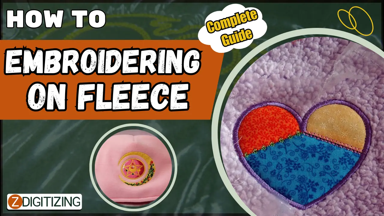 How To Embroidering On Fleece